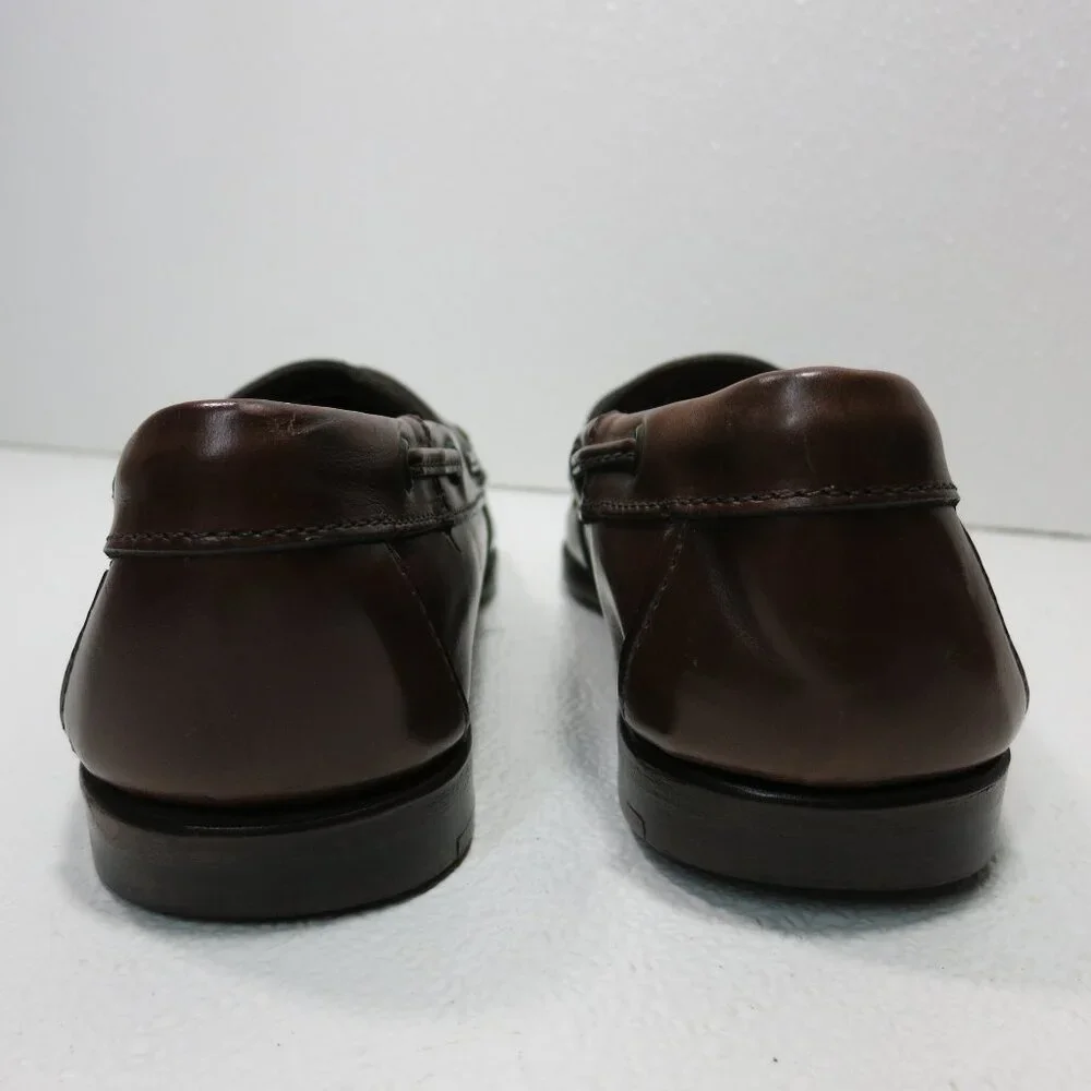 Hartland Leather Dress Strap Tassel Loafers Men's Footwear Men's Shoes Sz 9 M